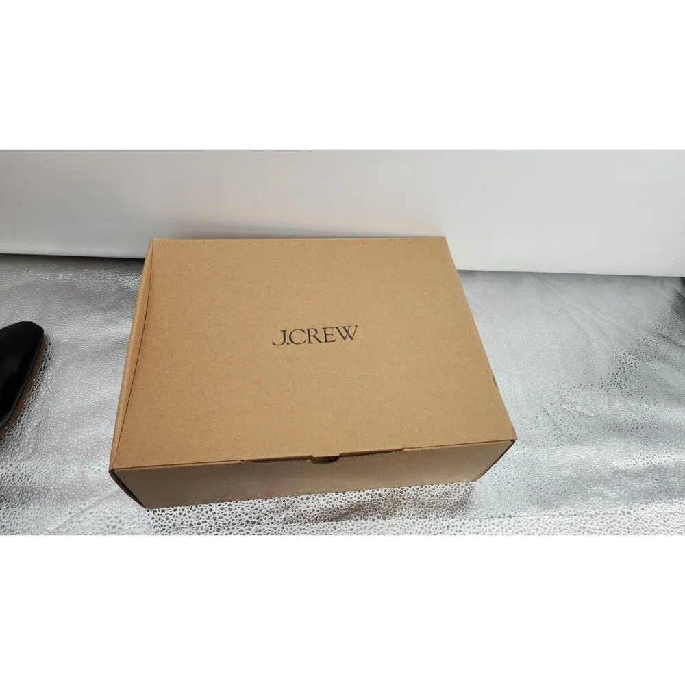 J. Crew Womens 7.5‎ Black Snip Toe Booties Shoes New With Box